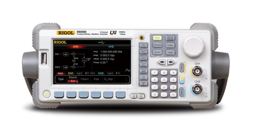 ̖ԴDG5102ƷԴ100MHz1GSa/s14bit128MptsⲨ2ͨx