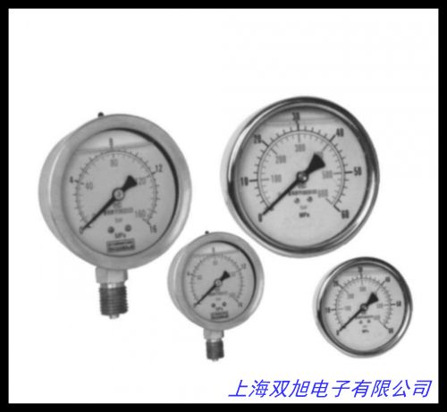 壓力表 外殼不銹鋼耐震油壓 配壓力水槍