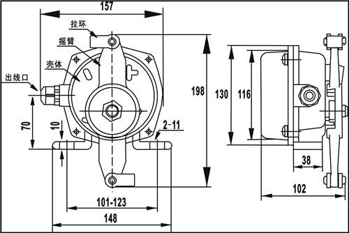 上海拉繩開(kāi)關(guān)KSD-II
